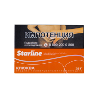 Табак Starline Клюква (25 гр)